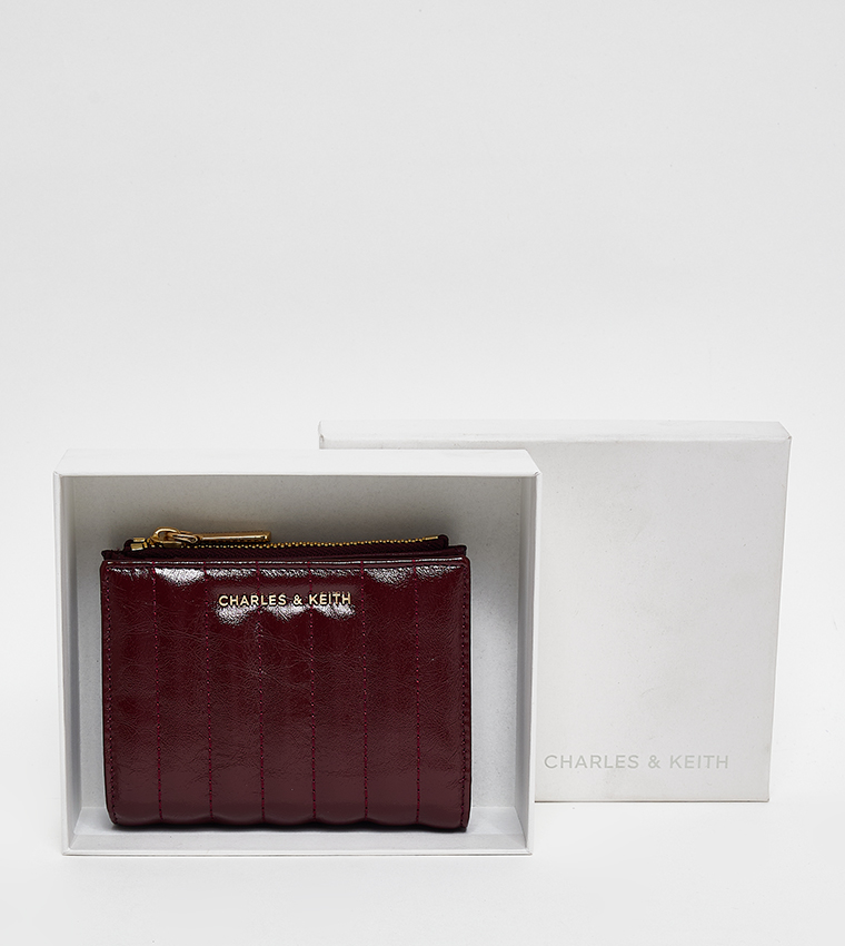 Charles & Keith  Wallets - Maroon Wallets