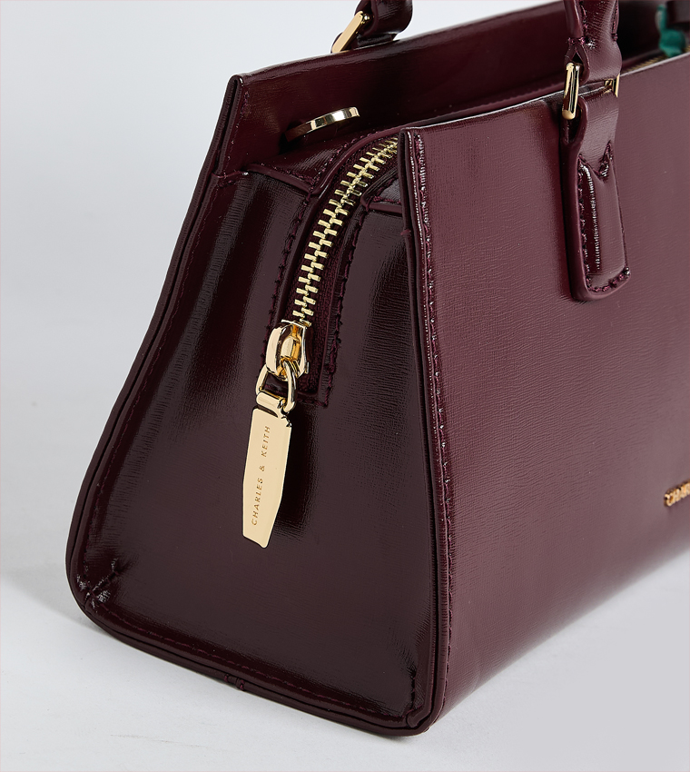 KERRY Textured Satchel Bag