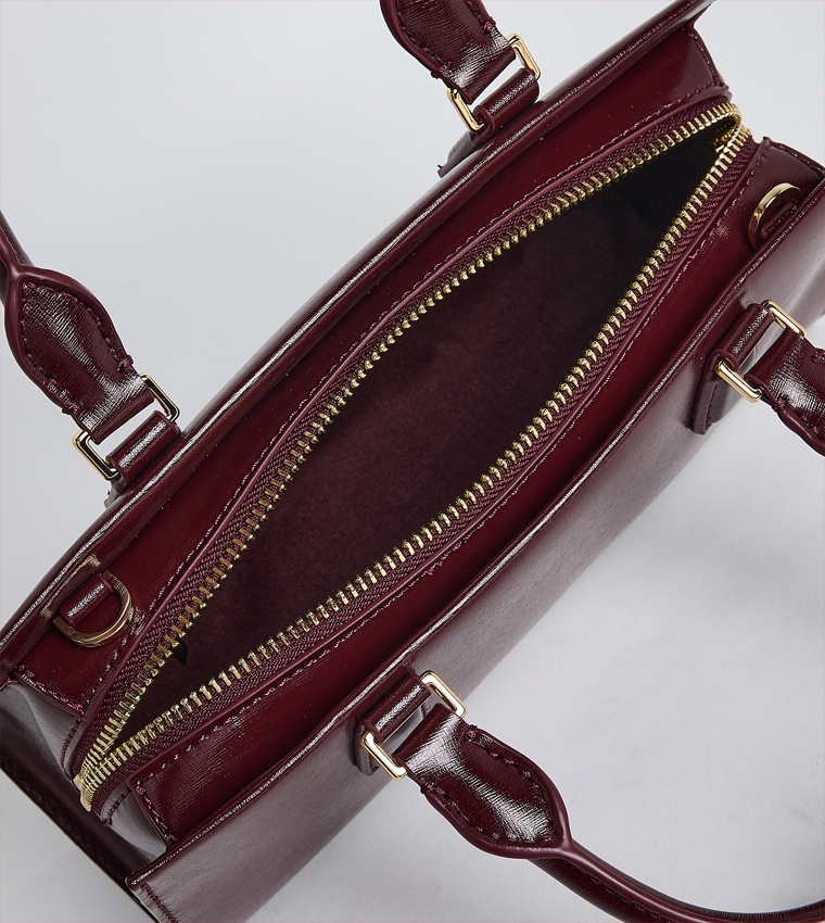 KERRY Textured Satchel Bag