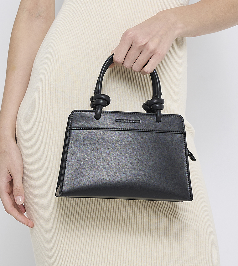 SABINE Knotted Satchel Bag