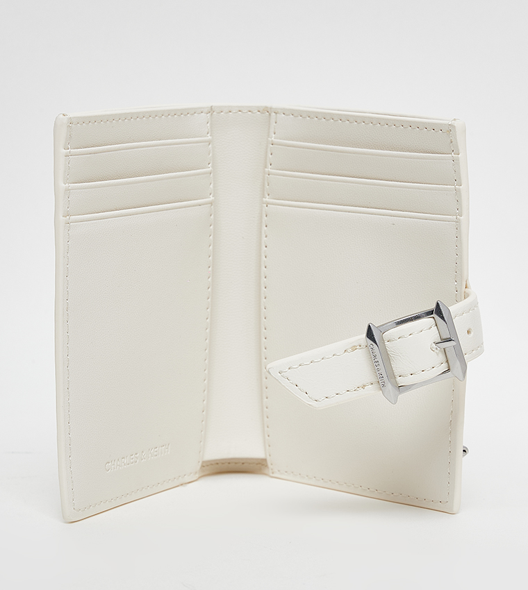 BRYNA Textured Belted Wallet