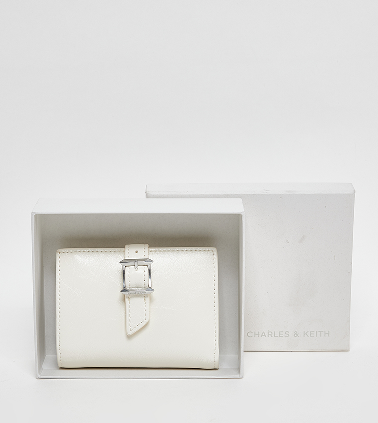 BRYNA Textured Belted Wallet
