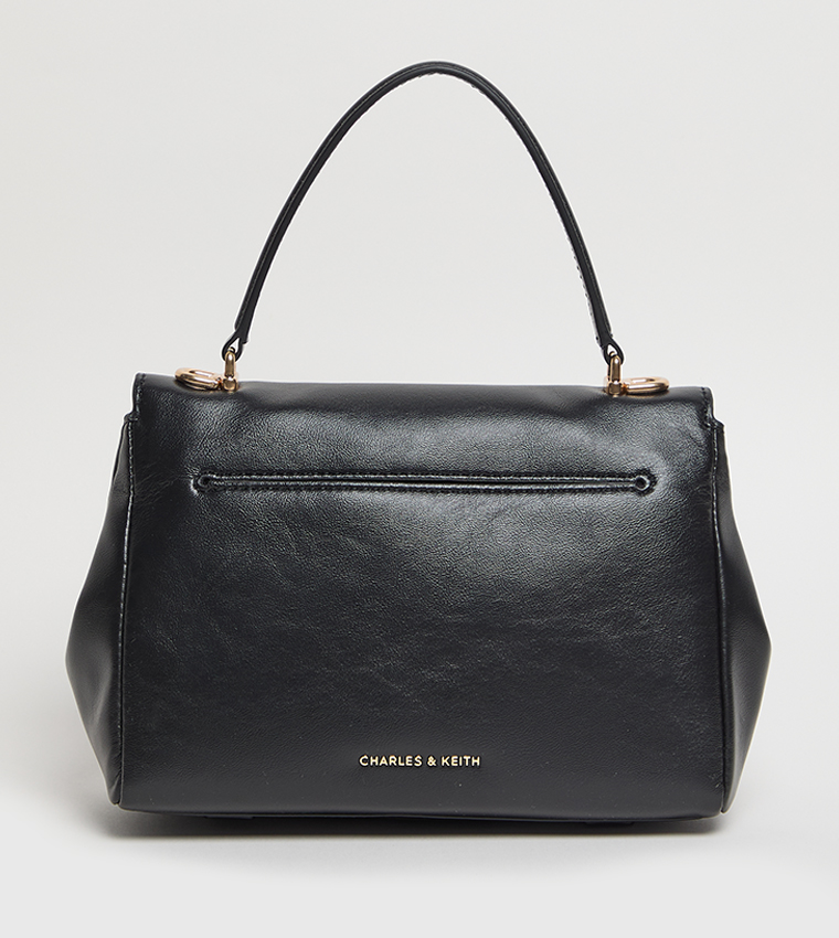 Charles & Keith  Handheld Bags - Black Handheld Bags