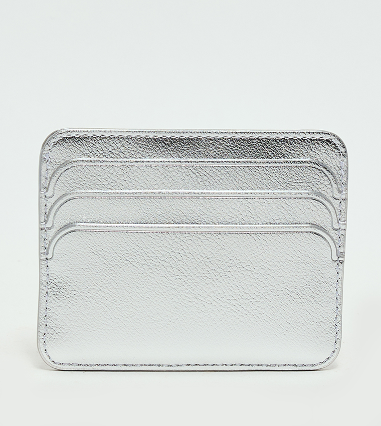 CLEO Metallic Quilted Card Holder