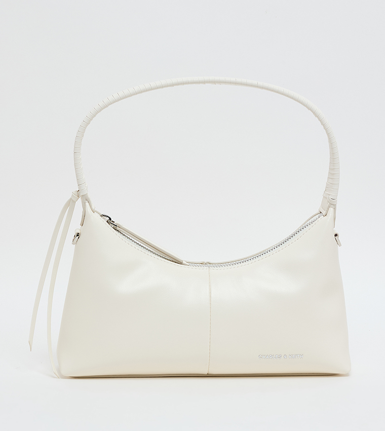 Charles & Keith  Shoulder Bags - Off White Shoulder bags