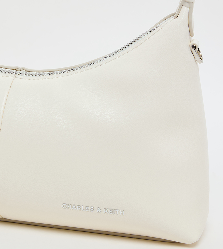 Charles & Keith  Shoulder Bags - Off White Shoulder bags