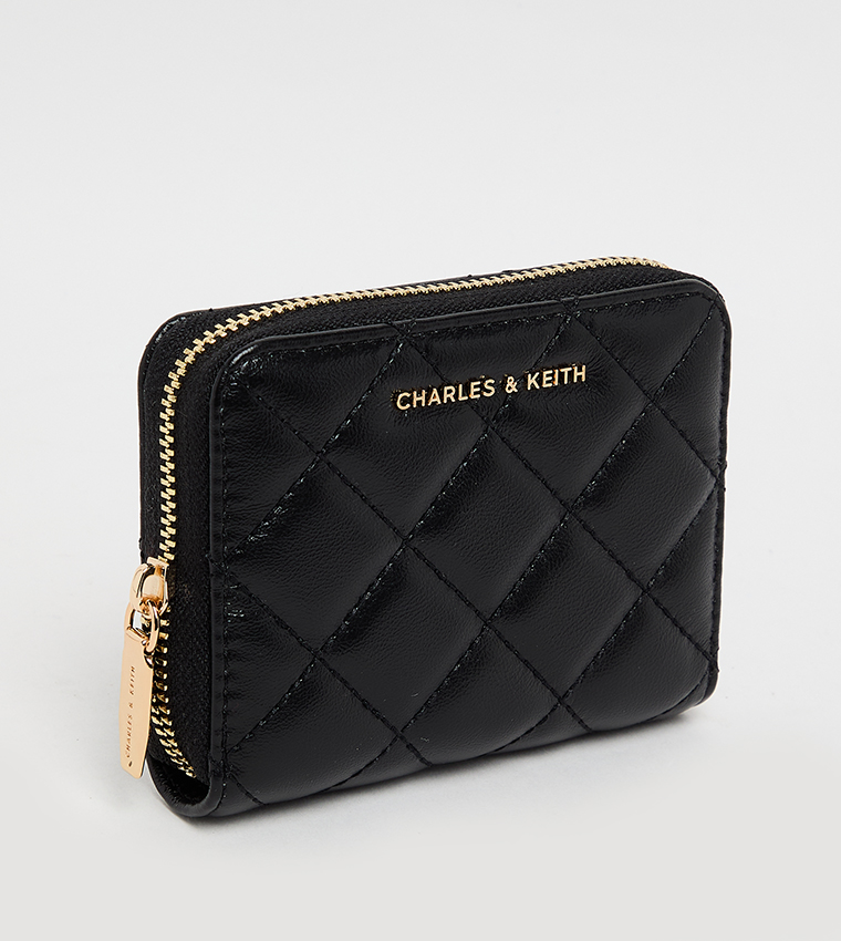 ALVA Quilted Zip Around Wallet