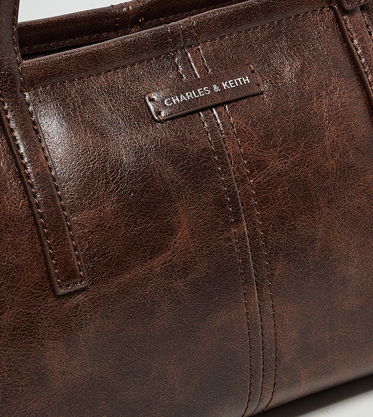 NOANE Elongated Handle Shoulder Bag