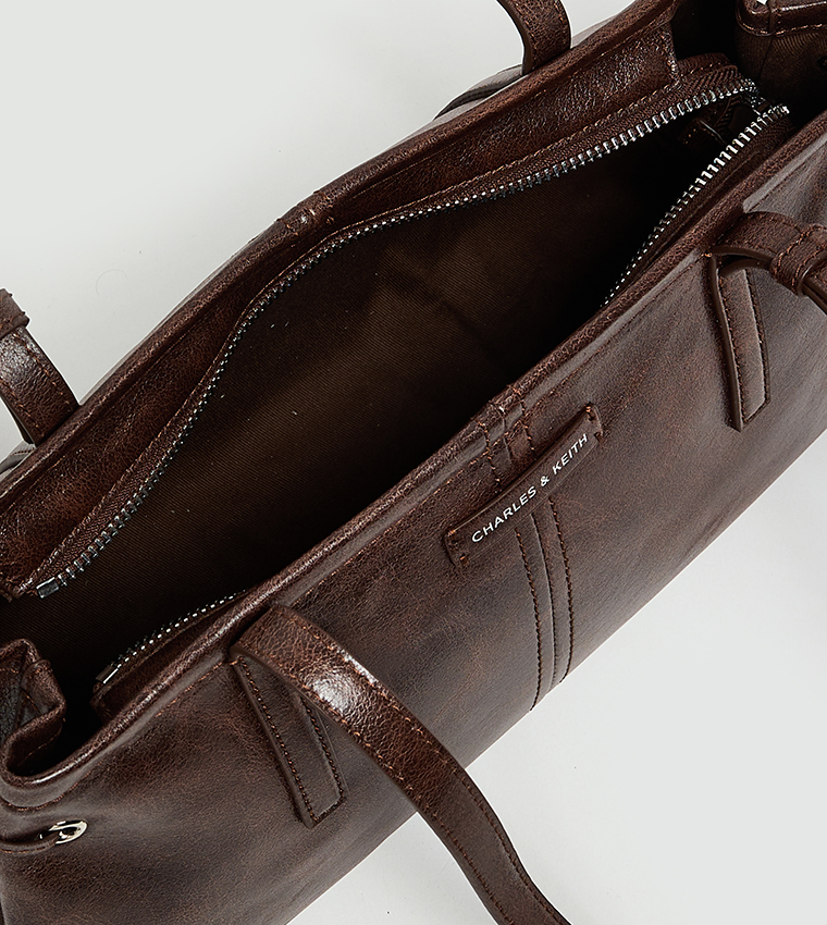 NOANE Elongated Handle Shoulder Bag