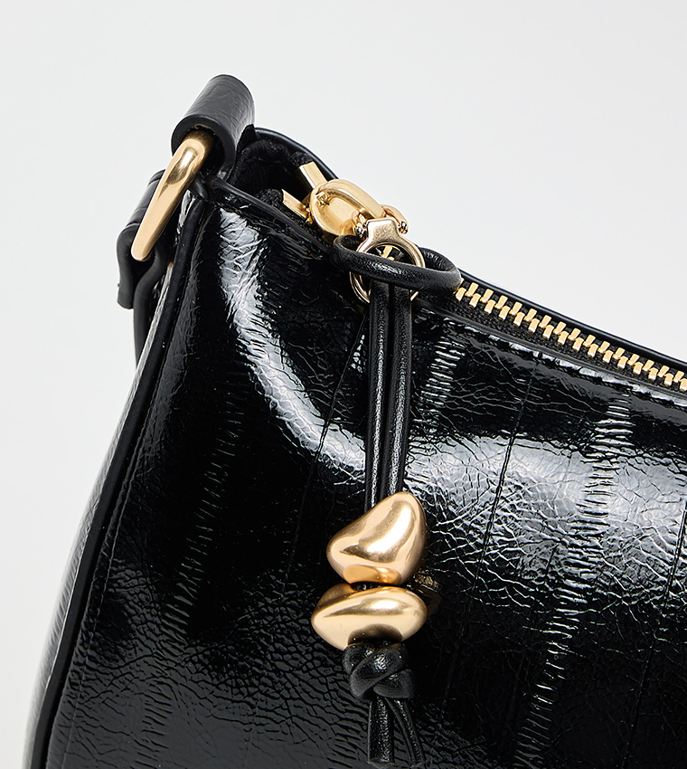 AUGUSTINE Paneled Shoulder Bag 