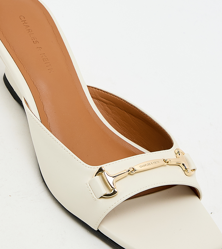 ERINNA Solid Square Toe Wedge Sandals