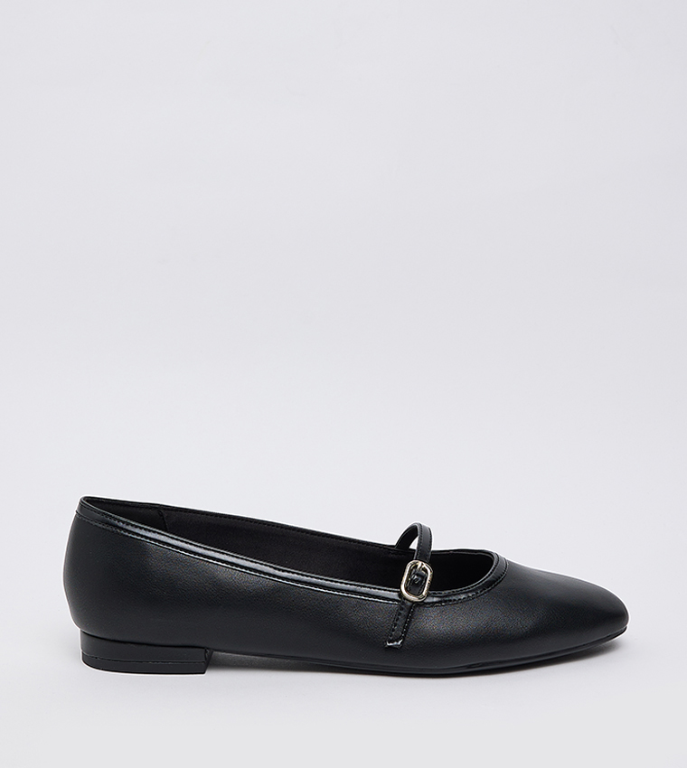 Textured Mary Janes