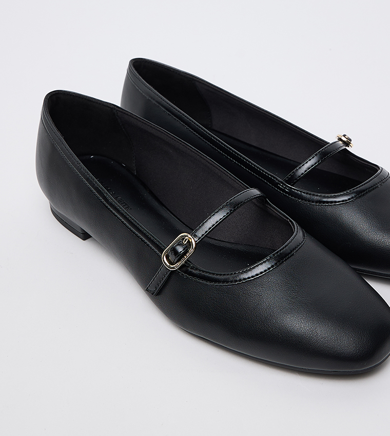 Textured Mary Janes