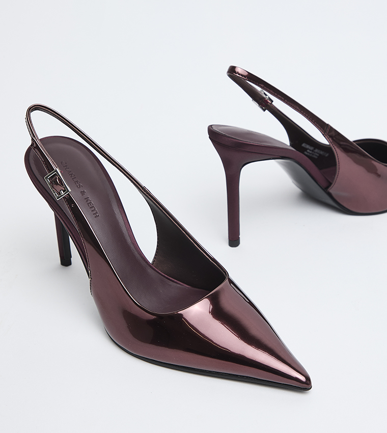 Charles & Keith  Pumps - Burgundy Pumps