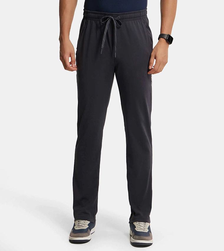 MOVE Solid Drawstring Waist Trackpant