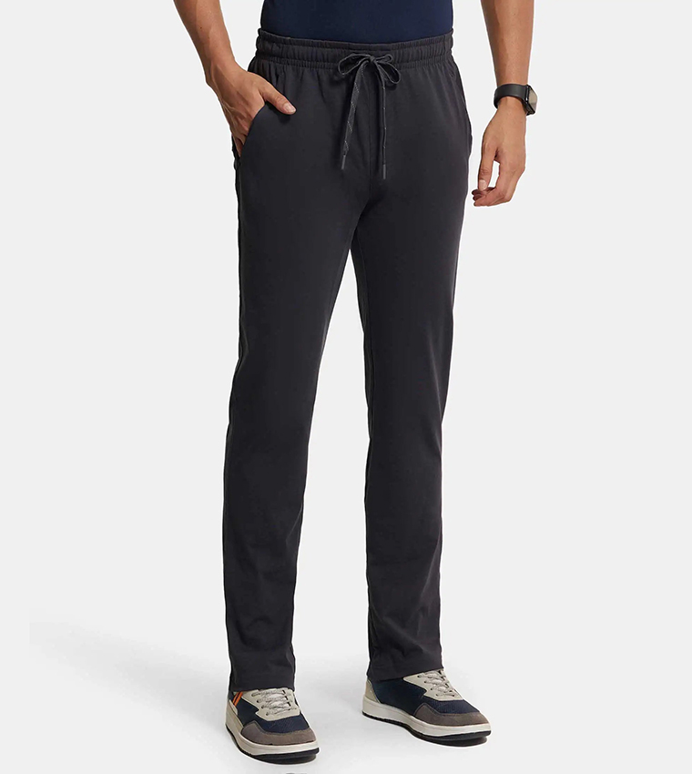 MOVE Solid Drawstring Waist Trackpant