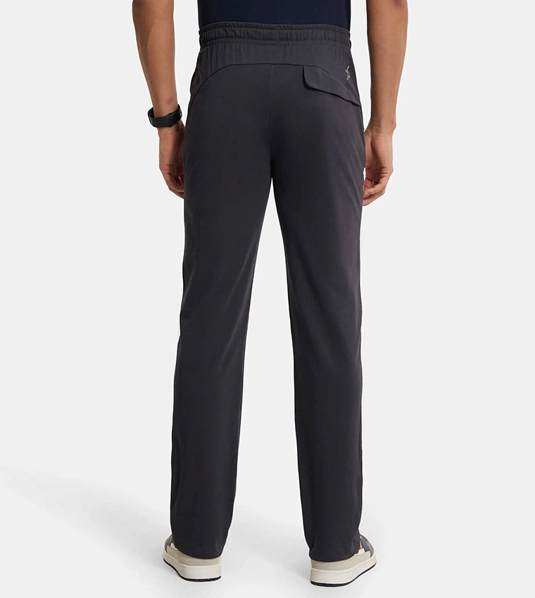 MOVE Solid Drawstring Waist Trackpant