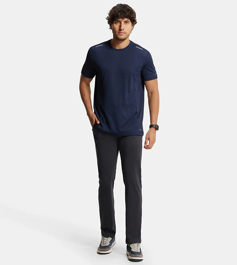MOVE Solid Drawstring Waist Trackpant