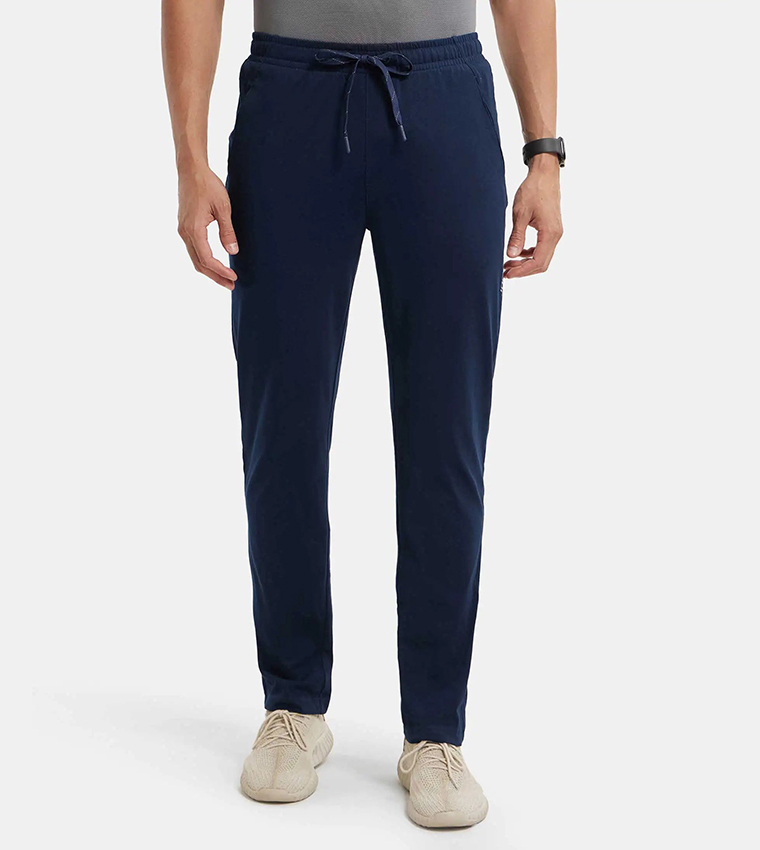 MOVE Solid Drawstring Waist Trackpant