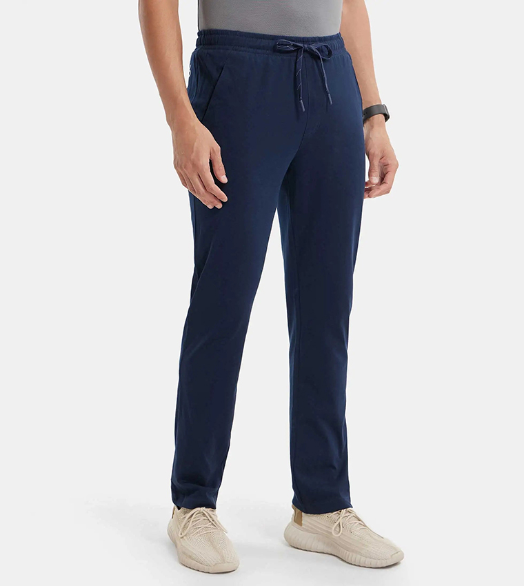 MOVE Solid Drawstring Waist Trackpant