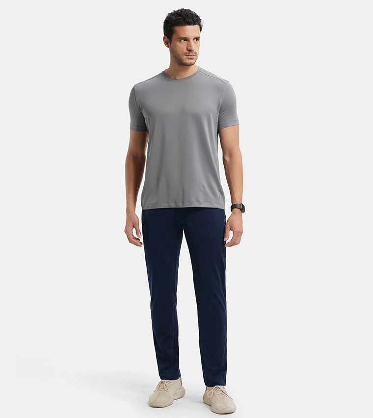 MOVE Solid Drawstring Waist Trackpant