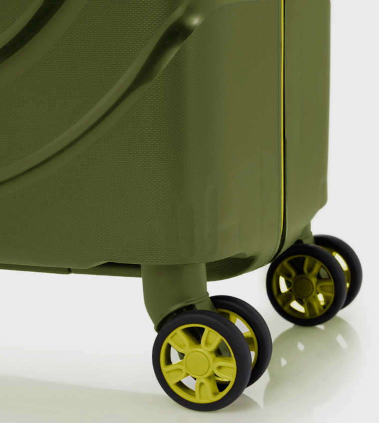 شنطة سيركوريتي بعجلات بهيكل صلب، 55 سم