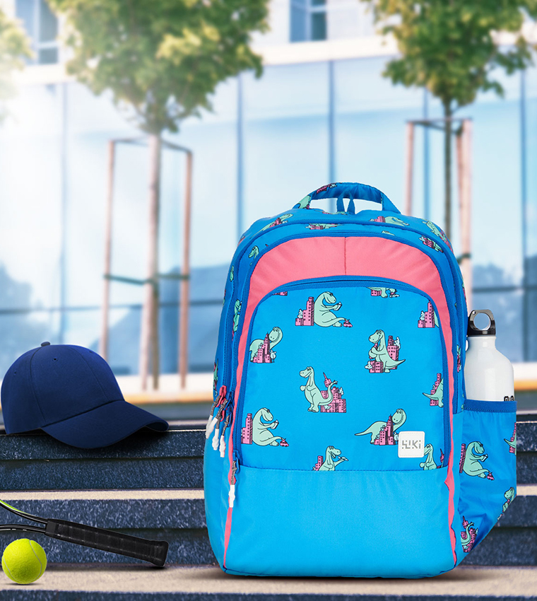WIKI CHAMP 5 Printed Backpack