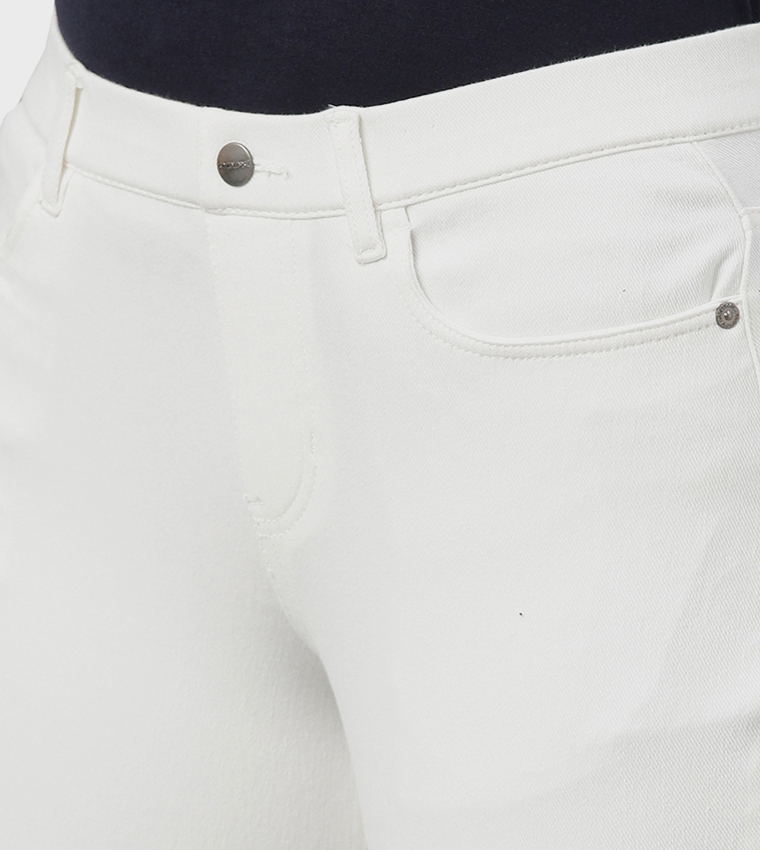 Solid Skinny Fit Stretch Jeggings
