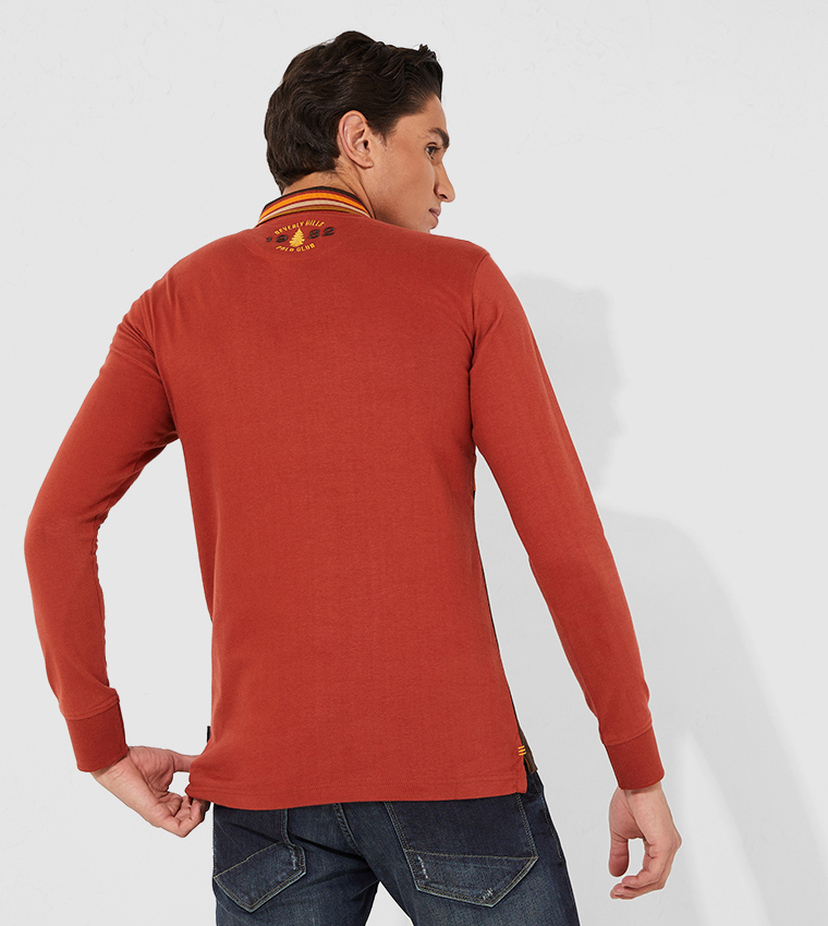 Basic Long Sleeves Polo T-Shirt