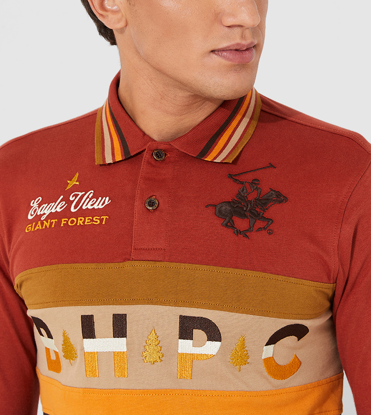 Basic Long Sleeves Polo T-Shirt