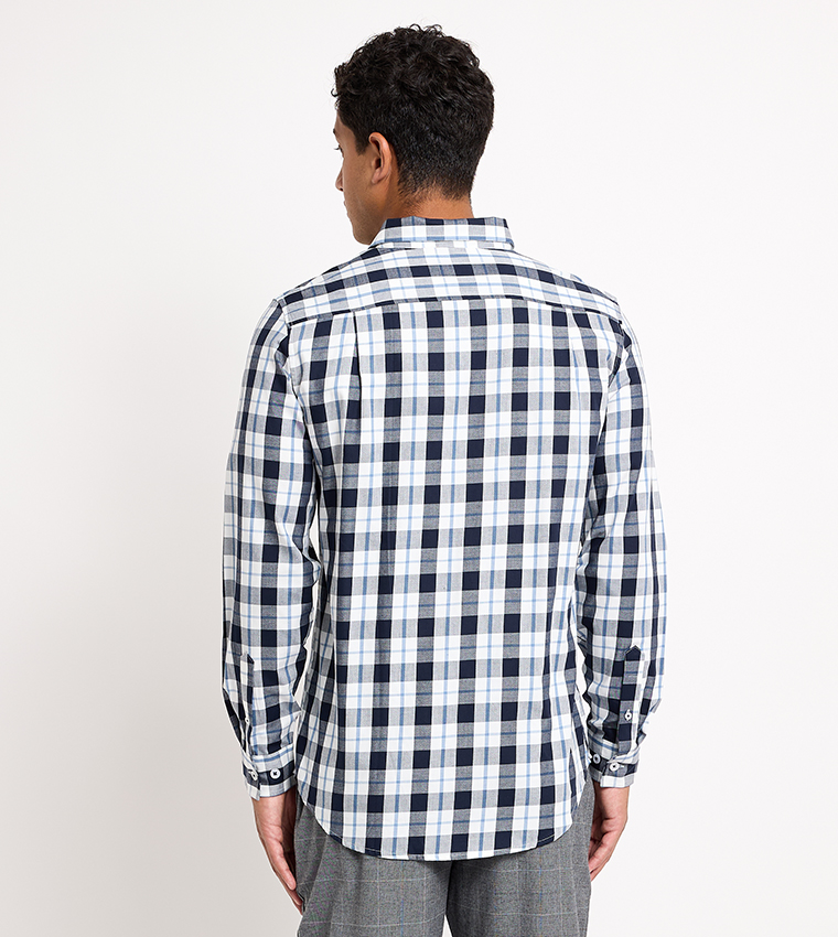 Logo Embroidered Long Sleeves Shirt
