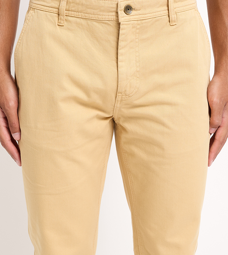 Mid Rise Slim Fit Trousers