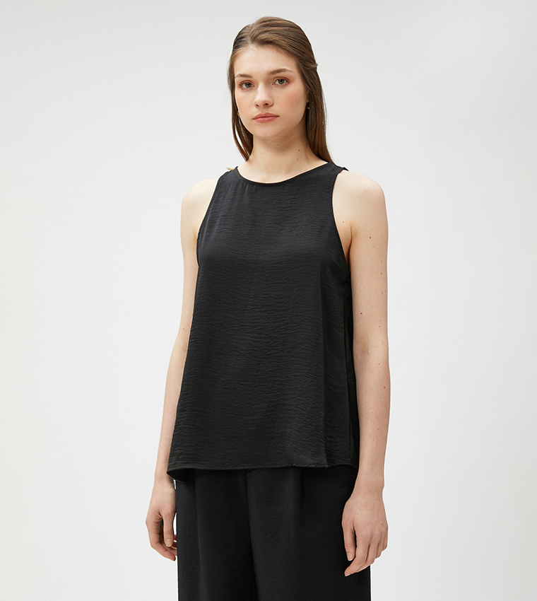 Solid Halterneck Top
