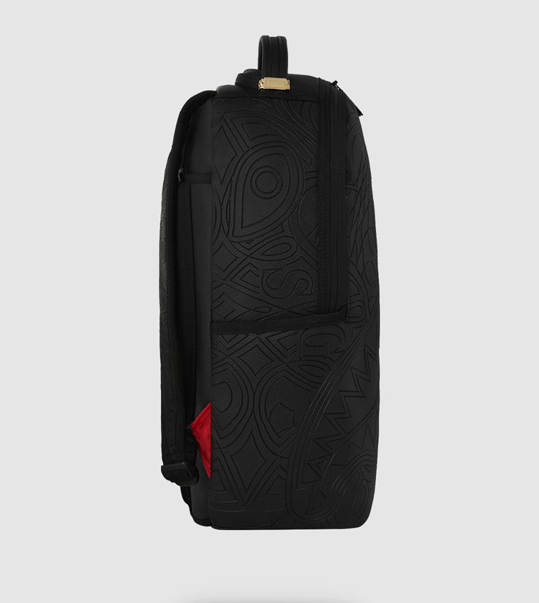 Tonal Monogram Emboss Shark Backpack