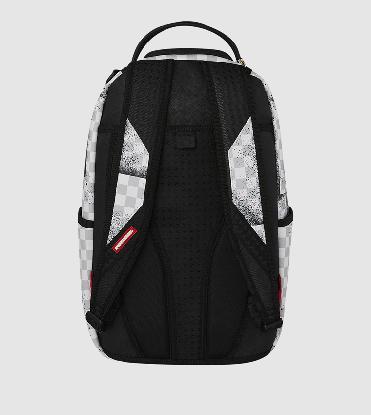 Red Stencil Shark Backpack