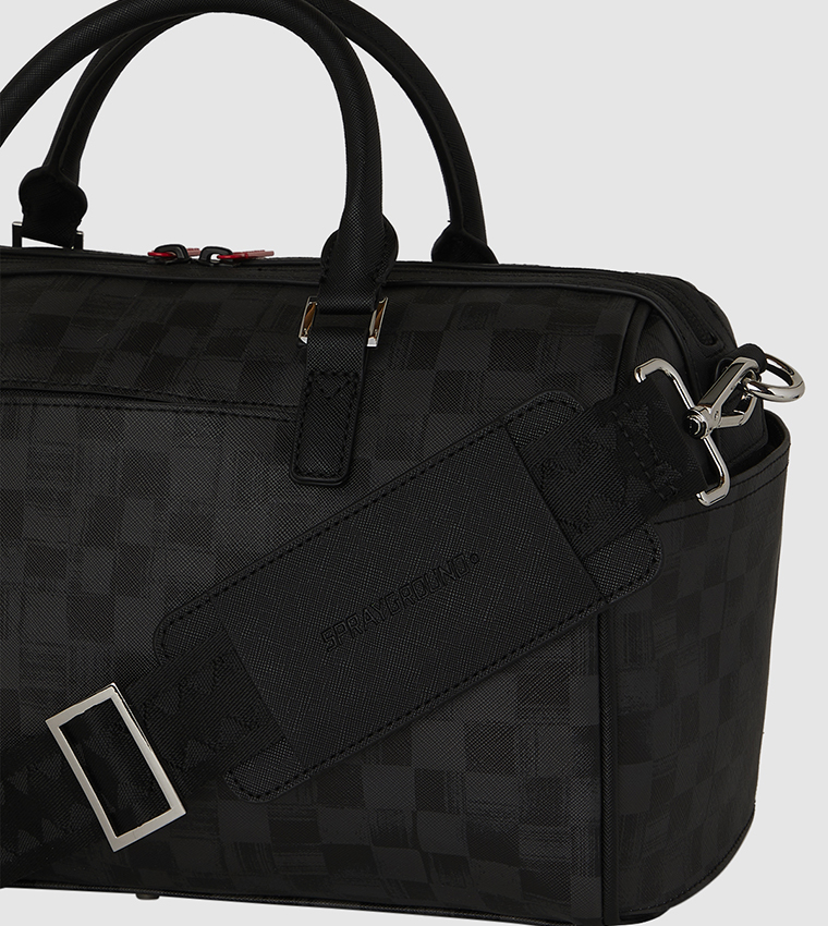 Scribble Shark Mini Duffle Bag
