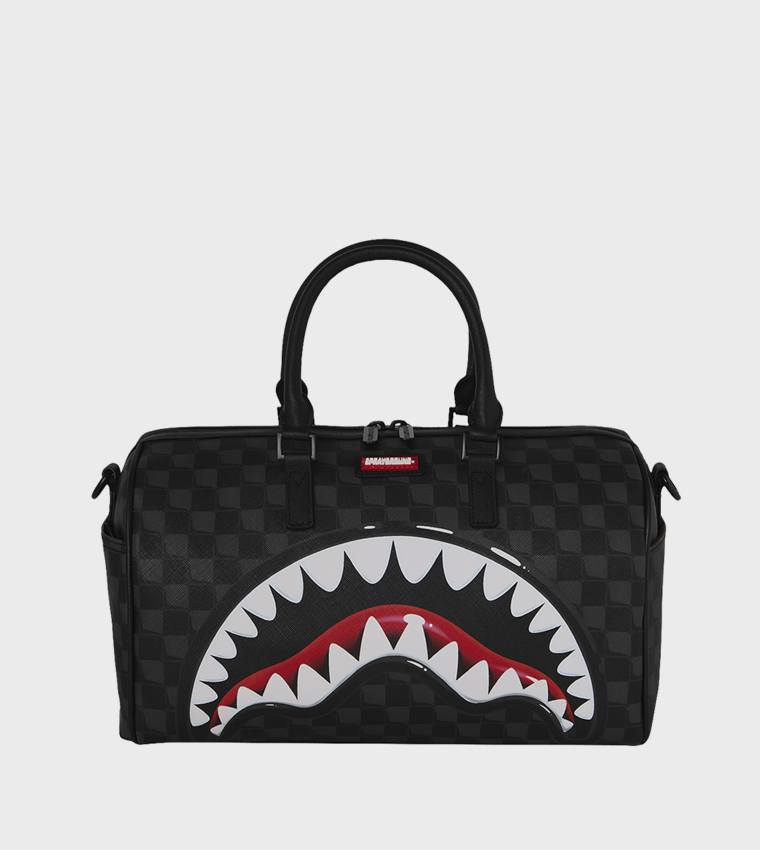 Sharks In Paris Balloon Print Mini Duffle Bag