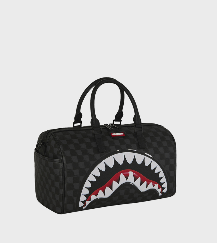 Sharks In Paris Balloon Print Mini Duffle Bag