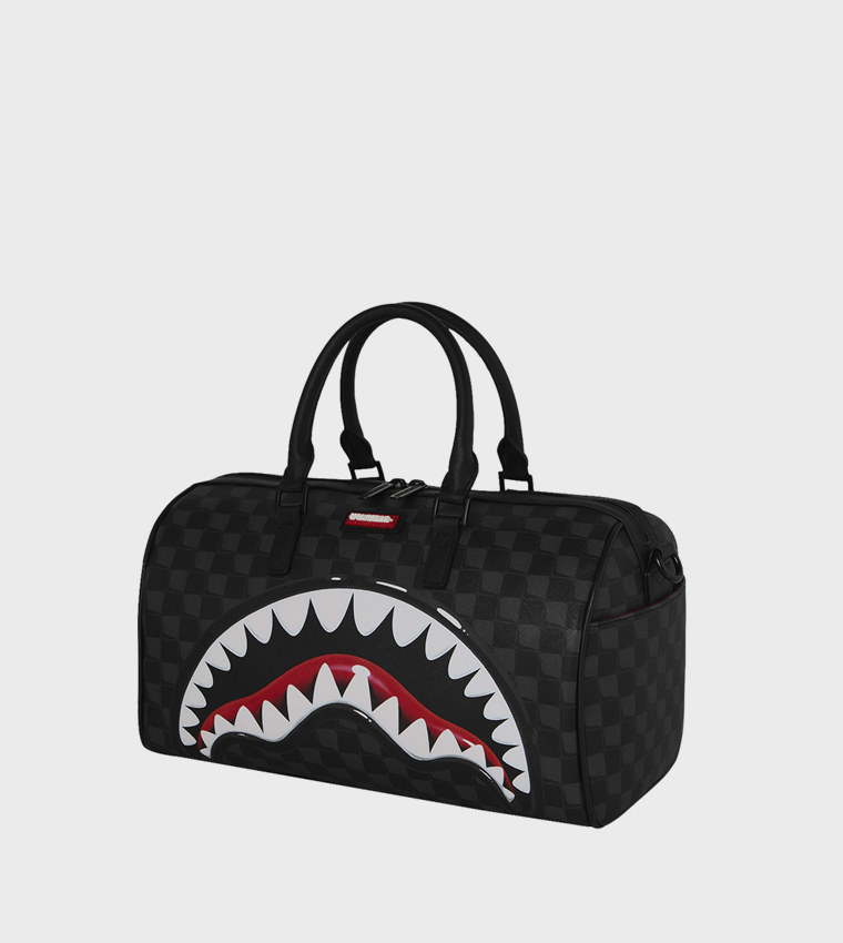 Sharks In Paris Balloon Print Mini Duffle Bag