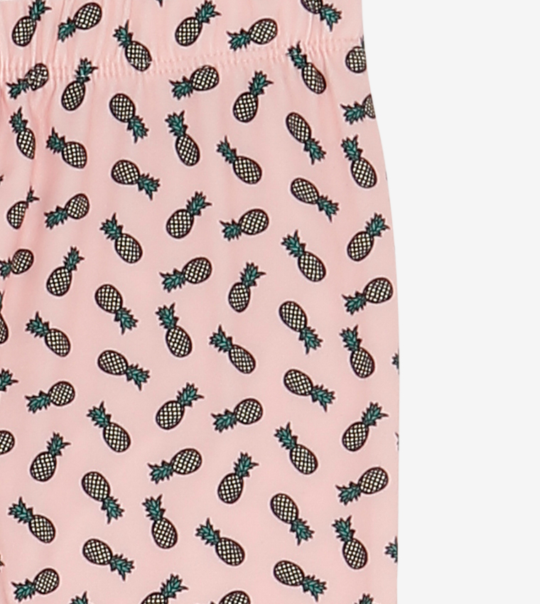  ايروبوستال  ليقينز - وردي leggings