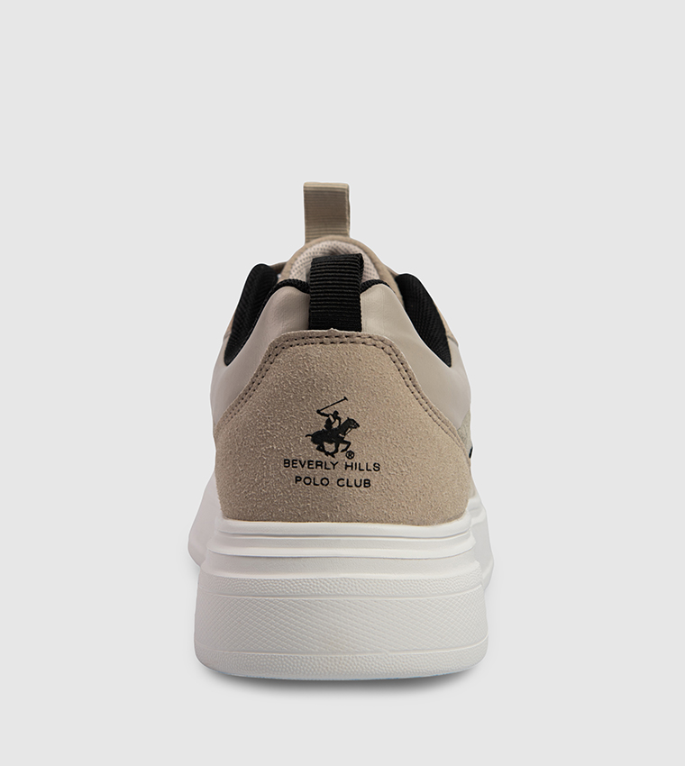 Logo Detail Lace Up Sneakers