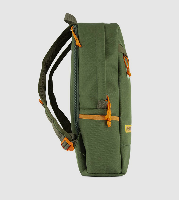 Logo Embroidered Camp Backpack