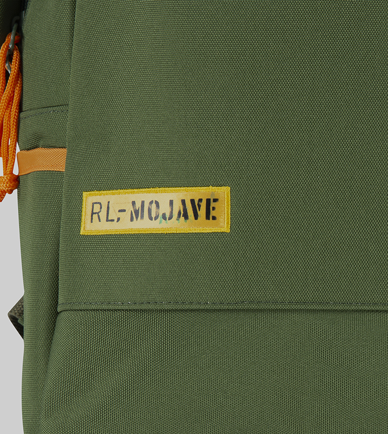 Logo Embroidered Camp Backpack