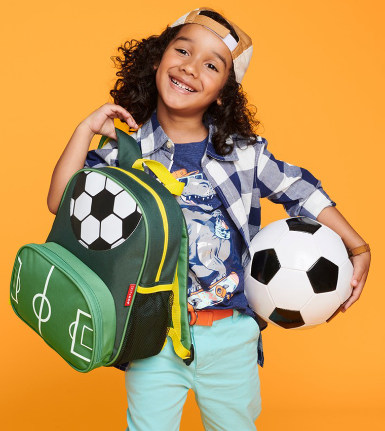 Football Spark Zip Around Backpack