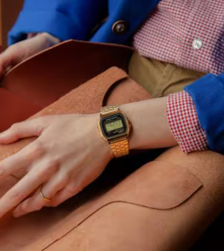 Stainless Steel Digital Watch
