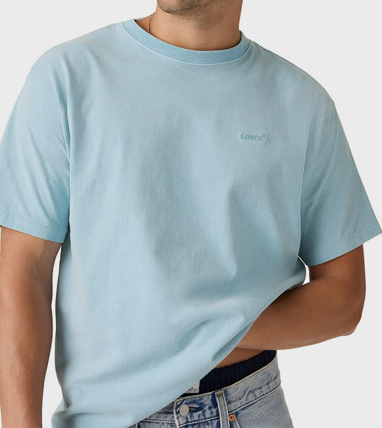 Red Tab Vintage Short Sleeves T-Shirt