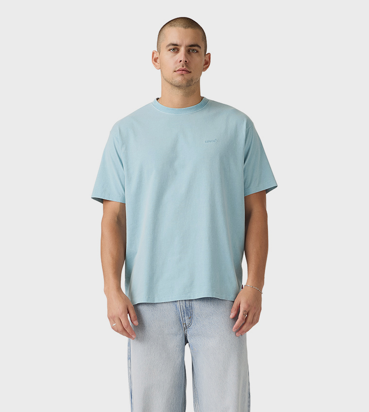 Red Tab Vintage Short Sleeves T-Shirt