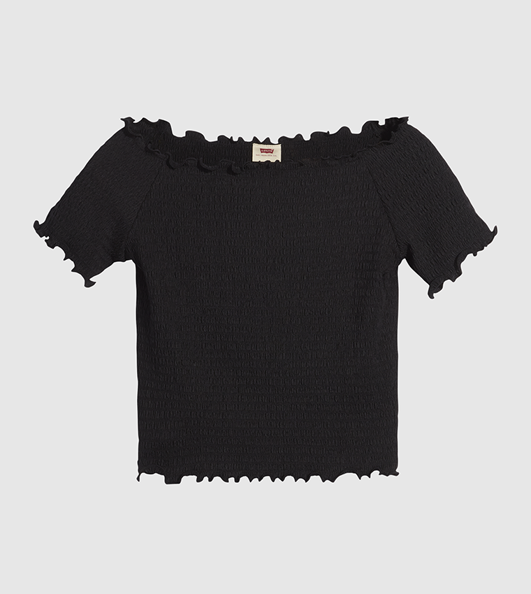 Levi's  Bodysuit - Black Bodysuit & Cropped