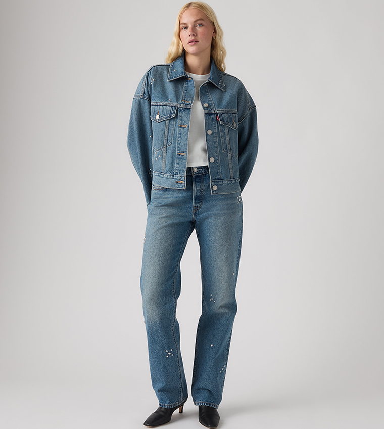 Levi's  Straight Jeans - Blue Straight Jeans