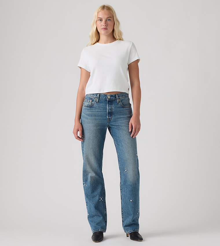 Levi's  Straight Jeans - Blue Straight Jeans